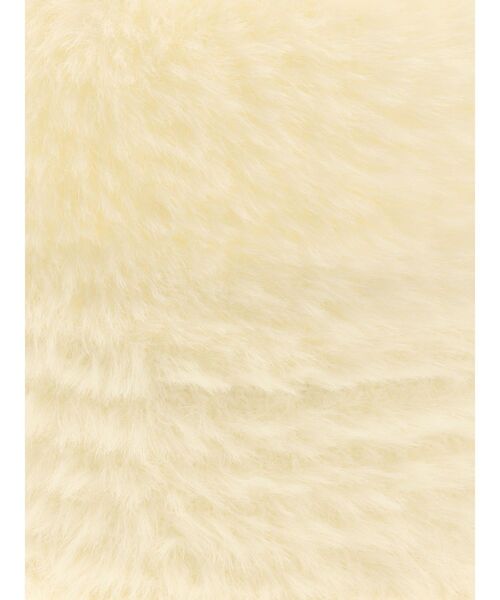 LAGUNAMOON(ラグナムーン)の「ファーライクバケットハット(ハット・レディース・アイボリー/ブラック・FREE)」の6枚目の写真