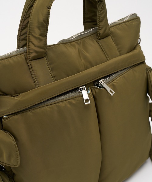 Casselini（キャセリーニ）の「【Casselini】2WAYリボンヘルメットバッグ リュック 252-110516（ショルダーバッグ・レディース・ブラック/カーキ・FREE）」の15枚目の写真