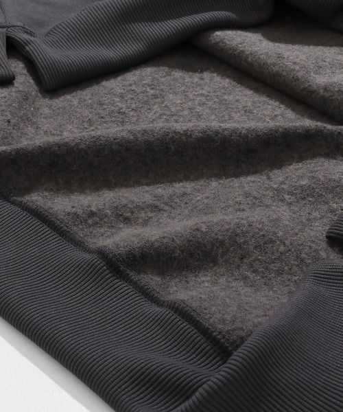 KRIFF MAYER Lady's Collection(クリフメイヤーレディースコレクション)の「裏起毛パーカー(クリフラビット)(パーカー・レディース・ナチュラル/パープル/ベージュ/チャコール/カラフル・LARGE/MEDIUM)」の16枚目の写真