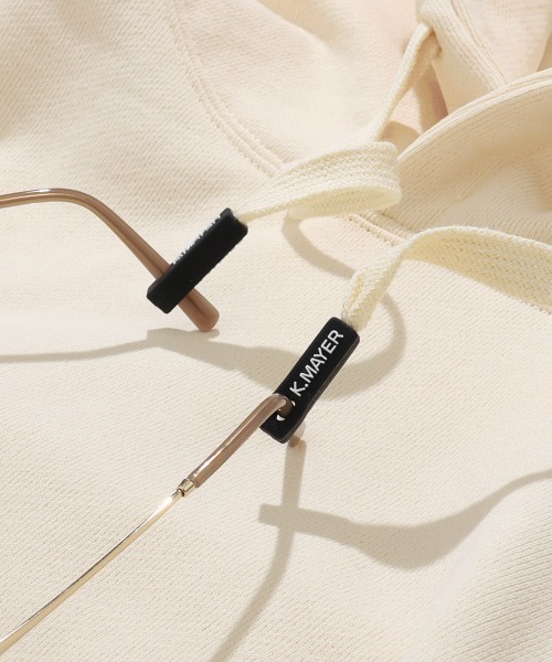 KRIFF MAYER Lady's Collection(クリフメイヤーレディースコレクション)の「裏起毛パーカー(クリフラビット)(パーカー・レディース・ナチュラル/パープル/ベージュ/チャコール/カラフル・LARGE/MEDIUM)」の14枚目の写真