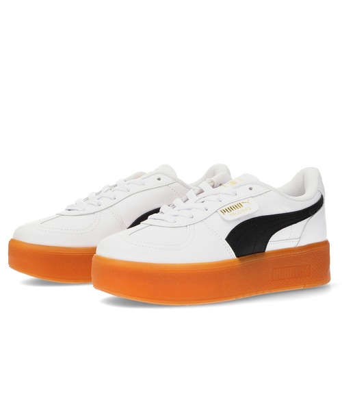 PUMA(プーマ)の「PUMA WMNS PALERMO ELEVATA LTH 400461-02(スニーカー・レディース・ホワイト・24.5cm/23.5cm/24cm)」の5枚目の写真