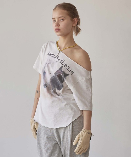 sculptor スカルプター シャツ 半袖 M セール】Sheriff Cut Out Tee（Tシャツ/カットソー）｜SCULPTOR