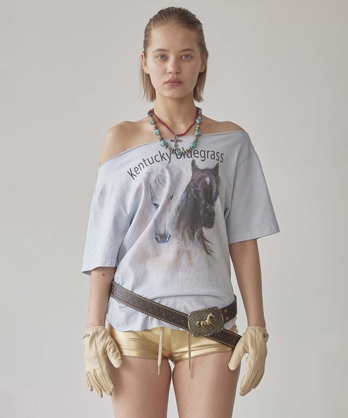 セール】Sheriff Cut Out Tee（Tシャツ/カットソー）｜SCULPTOR