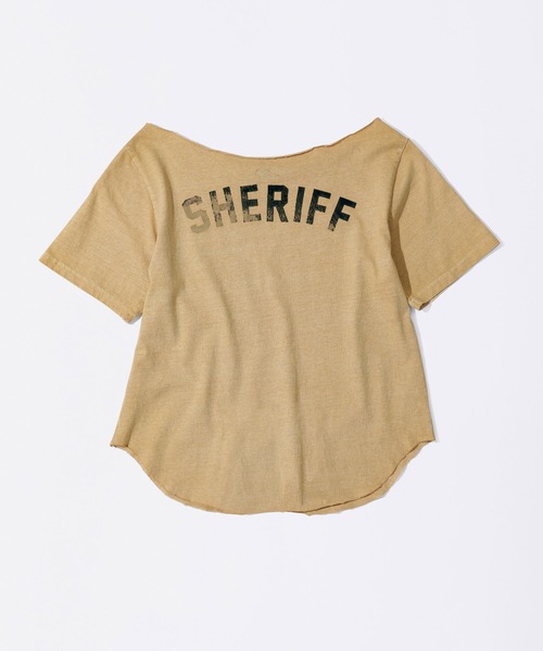 セール】Sheriff Cut Out Tee（Tシャツ/カットソー）｜SCULPTOR