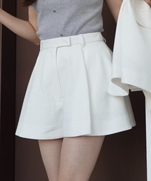 タックハーフパンツ