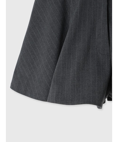 EIMY ISTOIRE（エイミーイストワール）の「タックハーフパンツ（その他パンツ・レディース・グレー/ベージュ/ホワイト/ブラック・F）」の7枚目の写真