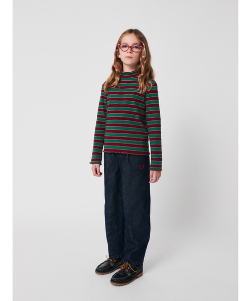 BOBO CHOSES(ボボショーズ)の「Tic Tac Toe denim pants(デニムパンツ・キッズ・ネイビー・2-3YEAR/4-5YEAR/6-7YEAR)」の8枚目の写真