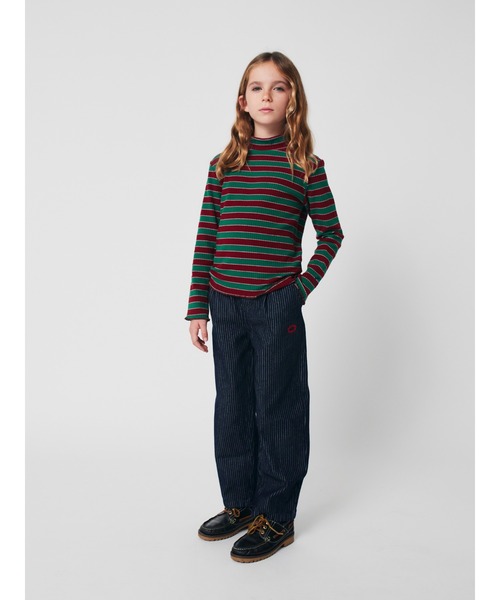 BOBO CHOSES(ボボショーズ)の「Tic Tac Toe denim pants(デニムパンツ・キッズ・ネイビー・2-3YEAR/4-5YEAR/6-7YEAR)」の9枚目の写真