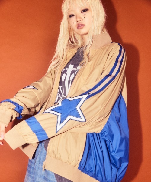 セール】RACING NYLON TRACK ZIP UP ジャケット（ナイロンジャケット