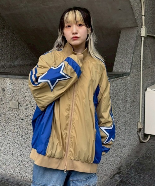 セール】RACING NYLON TRACK ZIP UP ジャケット（ナイロンジャケット