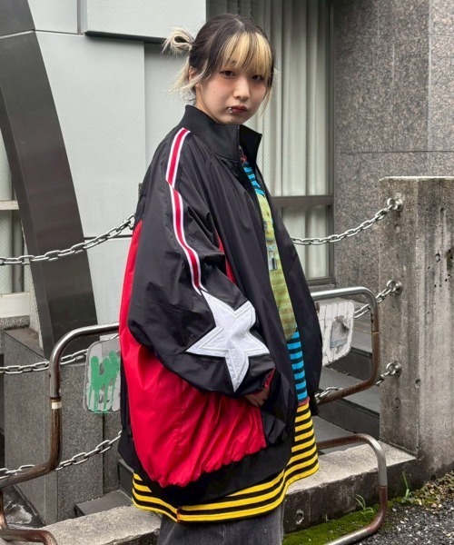 セール】RACING NYLON TRACK ZIP UP ジャケット（ナイロンジャケット