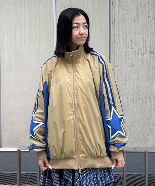 セール】RACING NYLON TRACK ZIP UP ジャケット（ナイロンジャケット