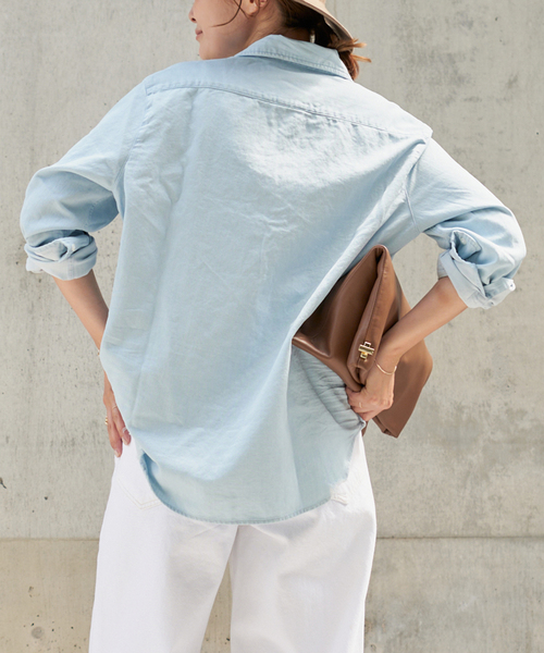 FRANK&EILEEN/フランクアンドアイリーン】STONEWASHED SHIRT（シャツ