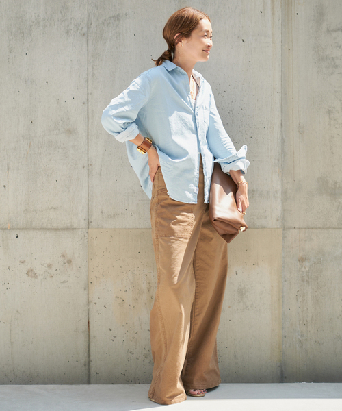 フランクアンドアイリーン FRANK&EILEEN/フランクアンドアイリーン】STONEWASHED SHIRT