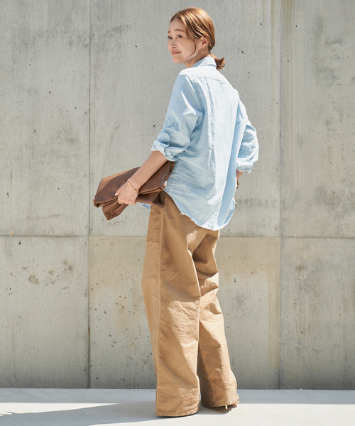 FRANK&EILEEN/フランクアンドアイリーン】STONEWASHED SHIRT（シャツ