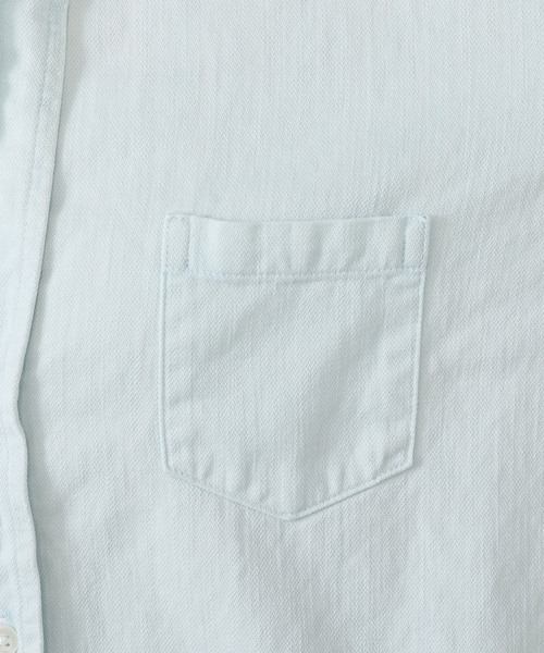 Frank&Eileen（フランクアンドアイリーン）の「【FRANK&EILEEN/フランクアンドアイリーン】STONEWASHED SHIRT（シャツ/ブラウス・レディース・スカイブルー・FREE）」の18枚目の写真