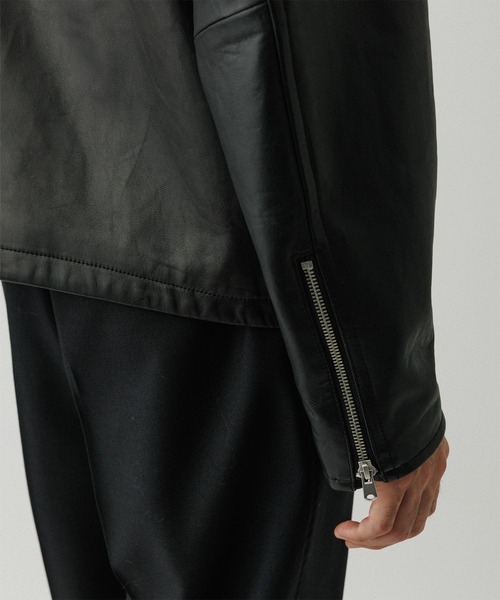 Taha　アダムエロペ　ブラック ジップアップ ブルゾン Taha アダムエロペ ブラック ジップアップ ブルゾン Taha