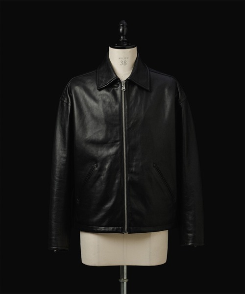ラムレザー ジップアップ ブルゾン（ブルゾン）｜ADAM ET ROPE