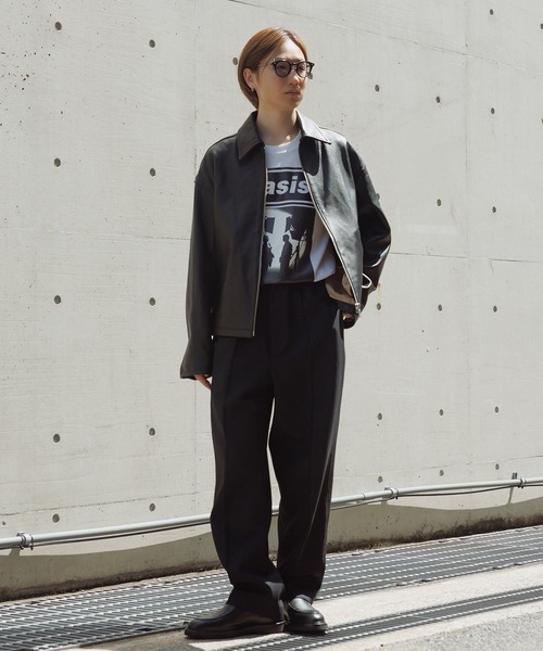 ラムレザー ジップアップ ブルゾン（ブルゾン）｜ADAM ET ROPE