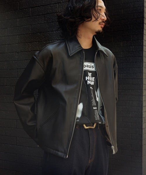 ラムレザー ジップアップ ブルゾン（ブルゾン）｜ADAM ET ROPE