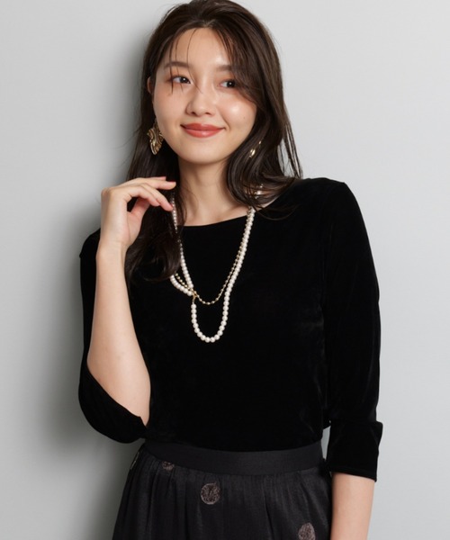 JUSGLITTY オフショル風ベロアカット ジャスグリッティー オフショル風ベロアカット - メルカリ