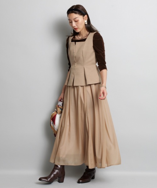 シアーベロアトップス（Tシャツ/カットソー）｜JUSGLITTY（ジャス