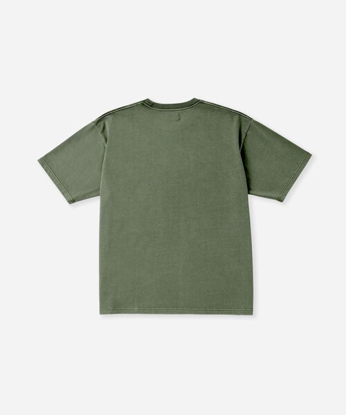 Saturdays NYC（サタデーズ ニューヨークシティ ）の「Pigment Dyed Headline SS T-Shirt（Tシャツ/カットソー・メンズ・グリーン/キナリ/オレンジ・M/L/S/XL）」の13枚目の写真