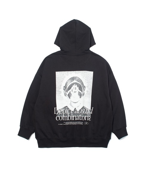 F/CE. （エフシーイー）の「F/CE. HIDDEN IDENTITY BY M.ENOMOTO HOODY TYPE-A / エフシーイー  ヒドゥンアイデンティティバイマリコエノモトフーディTYPE-A（パーカー・メンズ・ブラック・SMALL/MEDIUM/LARGE/X-LARGE）」の9枚目の写真