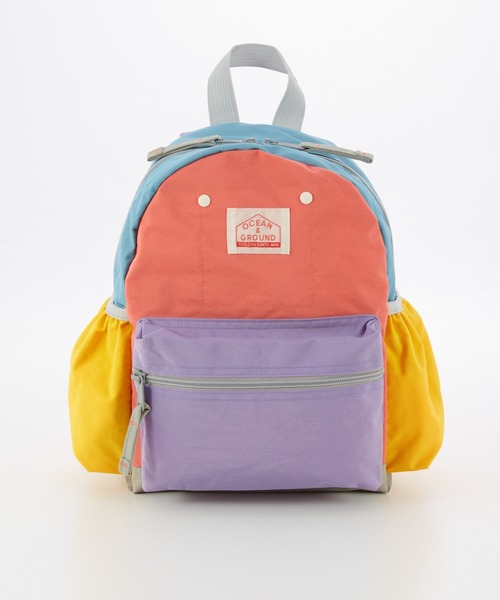 Ocean&Ground（オーシャン&グラウンド）の「DAYPACK MULTI（バックパック/リュック・キッズ・ライトピンク/ライトブルー/ライトパープル/ベージュ/エメラルド/ライトグレー/ブルー・X-SMALL/MEDIUM/SMALL）」の7枚目の写真