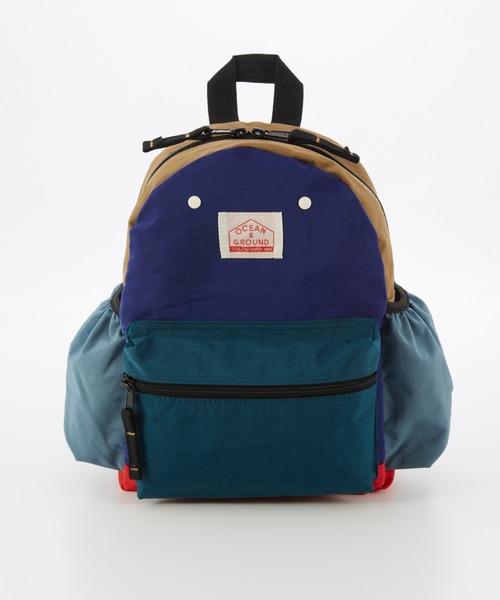 Ocean&Ground（オーシャン&グラウンド）の「DAYPACK MULTI（バックパック/リュック・キッズ・ライトピンク/ライトブルー/ライトパープル/ベージュ/エメラルド/ライトグレー/ブルー・X-SMALL/MEDIUM/SMALL）」の5枚目の写真