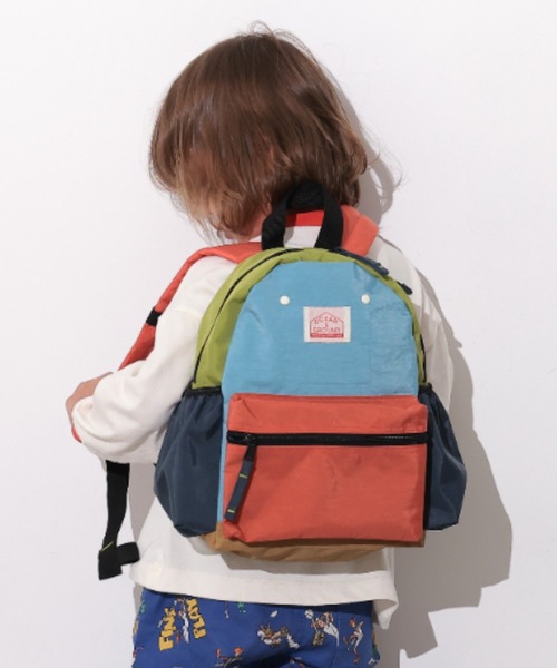 Ocean&Ground（オーシャン&グラウンド）の「DAYPACK MULTI（バックパック/リュック・キッズ・ライトピンク/ライトブルー/ライトパープル/ベージュ/エメラルド/ライトグレー/ブルー・X-SMALL/MEDIUM/SMALL）」の4枚目の写真