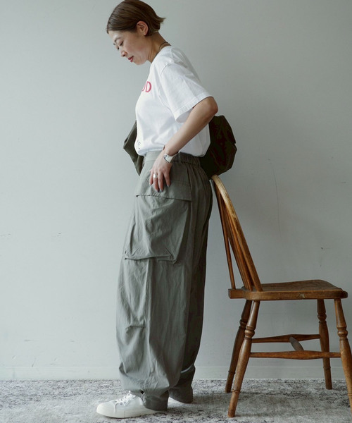 JOURNAL STANDARD LUXE（ジャーナルスタンダード　ラックス）の「GOOD Print T（Tシャツ/カットソー・レディース・ホワイト・SMALL/MEDIUM）」の4枚目の写真