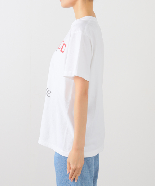 JOURNAL STANDARD LUXE（ジャーナルスタンダード　ラックス）の「GOOD Print T（Tシャツ/カットソー・レディース・ホワイト・SMALL/MEDIUM）」の7枚目の写真
