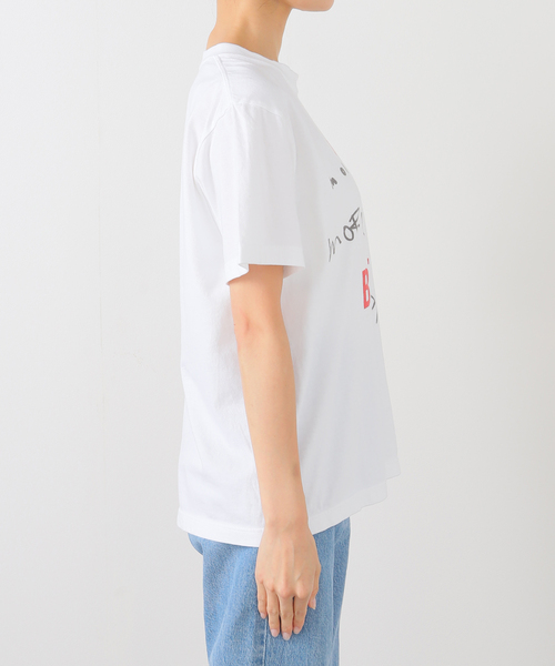 JOURNAL STANDARD LUXE（ジャーナルスタンダード　ラックス）の「GOOD Print T（Tシャツ/カットソー・レディース・ホワイト・SMALL/MEDIUM）」の9枚目の写真