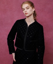 LOULOU WILLOUGHBY｜ルルウィルビーのノーカラージャケット通販 - ZOZOTOWN