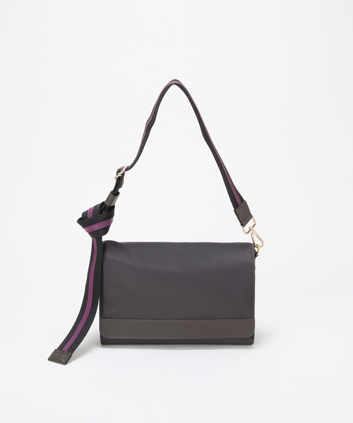 セール】【TREASURE TOPKAPI】ナイロン ストライプベルト フラップ