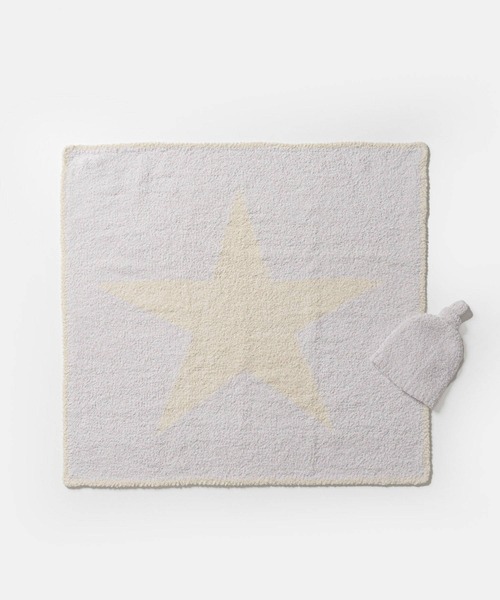 セール】KASHWERE Baby Blanket Star w/ Cap - Chenilla Classic