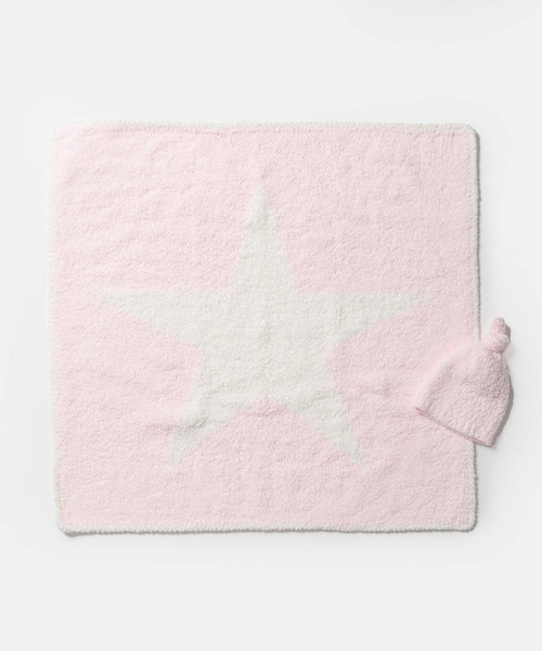 KASHWERE Baby Blanket Star w/ Cap - Chenilla Classic