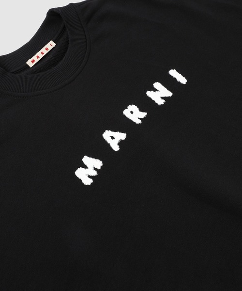 MARNI（マルニ）の「SCRIBBLE LOGO / ロゴスウェット（スウェット・レディース・ブラック/クリーム・38(M)/36(S)）」の4枚目の写真