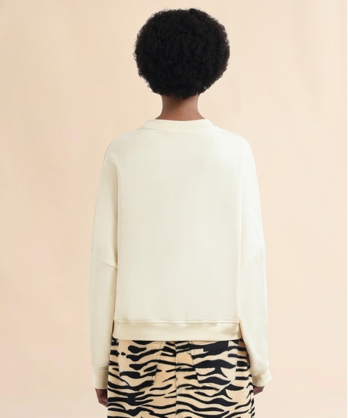 MARNI（マルニ）の「SCRIBBLE LOGO / ロゴスウェット（スウェット・レディース・ブラック/クリーム・38(M)/36(S)）」の9枚目の写真