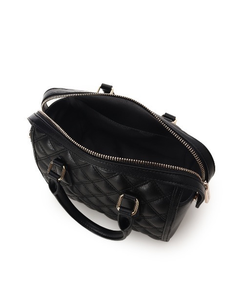 & chouette（アンドシュエット）の「キルティングボストンバッグ（ショルダーバッグ・レディース・ピンク/オフホワイト/ライトブルー/ブラック・FREE）」の9枚目の写真