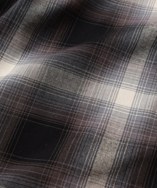 Jieda（ジエダ）の「CHECK OPEN COLLAR SHIRT（シャツ/ブラウス・メンズ・ブラウン/ブラック・1/2）」の21枚目の写真