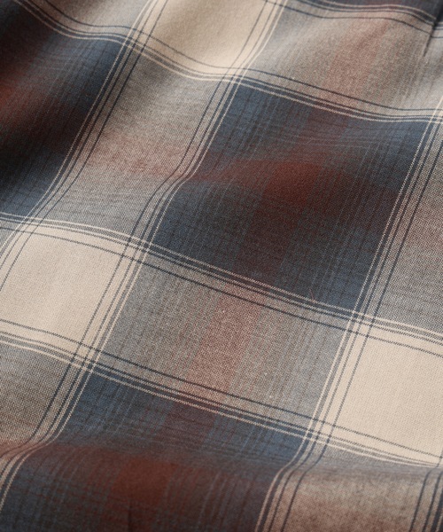 Jieda（ジエダ）の「CHECK OPEN COLLAR SHIRT（シャツ/ブラウス・メンズ・ブラウン/ブラック・1/2）」の22枚目の写真