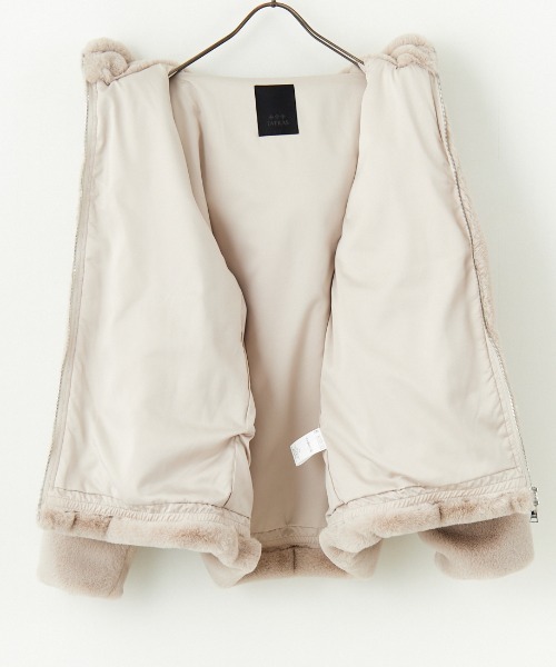 TATRAS（タトラス）の「【WEB限定】[TATRAS/タトラス] MASCALI エコファー フーデッドブルゾン（ブルゾン・レディース・ライトグレー/ブラック・3/2）」の19枚目の写真