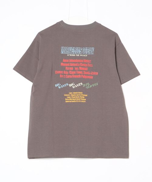 FUNALIVE（ファンアライブ）の「ヴィンテージロゴプリントルーズTシャツ（Tシャツ/カットソー・レディース・グリーン/チャコールグレー/オフホワイト・FREE）」の21枚目の写真