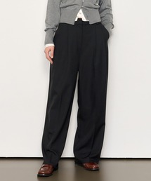 GENERAL IDEA | GENERAL IDEA/ジェネラルアイディア two tuck wide slacks スラックス(スラックス)
