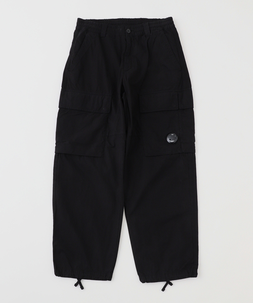 C.P. COMPANY（シーピーカンパニー）の「C.P. Company / シーピーカンパニー CARGO PT IN MICROREPS PEACHED（カーゴパンツ・メンズ・ベージュ/ブラック/チャコールグレー・46/44/48）」の2枚目の写真