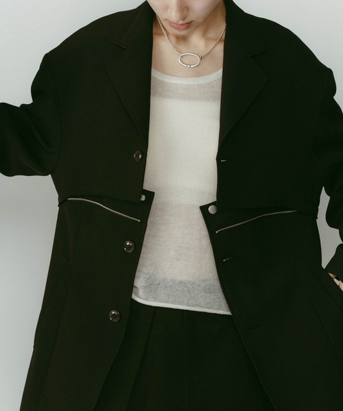 Knuth Marf（クヌースマーフ）の「【Knuth Marf】custom dad jacket（その他アウター・レディース・キャメル/ブラウン/ブラック・S）」の16枚目の写真