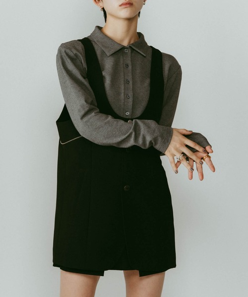 Knuth Marf（クヌースマーフ）の「【Knuth Marf】custom dad jacket（その他アウター・レディース・キャメル/ブラウン/ブラック・S）」の8枚目の写真