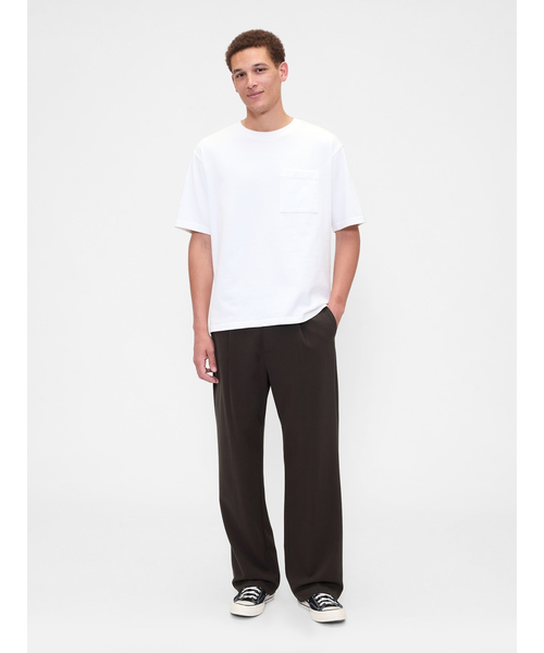 GAP（ギャップ）の「プリーツリラックスフィットトラウザーパンツ（その他パンツ・メンズ・ブラウン/ブラック・28W 30L/29W 30L/30W 30L/31W 30L/31W 32L/32W 30L/32W 32L/33W 32L/34W 32L/36W 32L）」の3枚目の写真